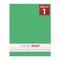 Bright Green 11x14 Uncut Mat Board - Blank Sheets, No Opening